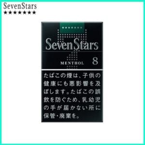 Seven Stars七星香煙薄荷8mg日本本土免稅香港現貨