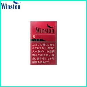 Winston雲斯頓香煙卡賓8mg日本本土免稅香港現貨